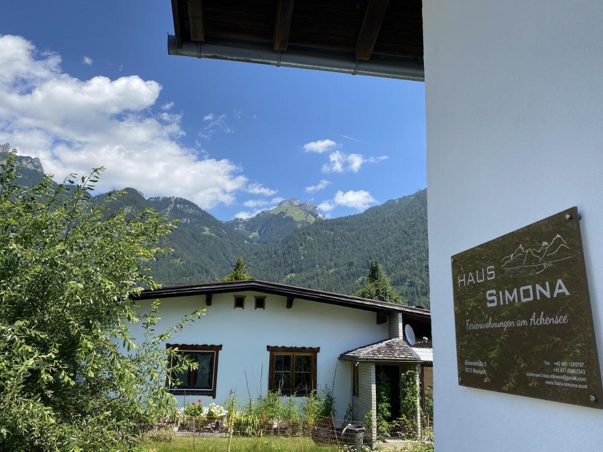 Haus Simona Apartman Maurach  Kültér fotó